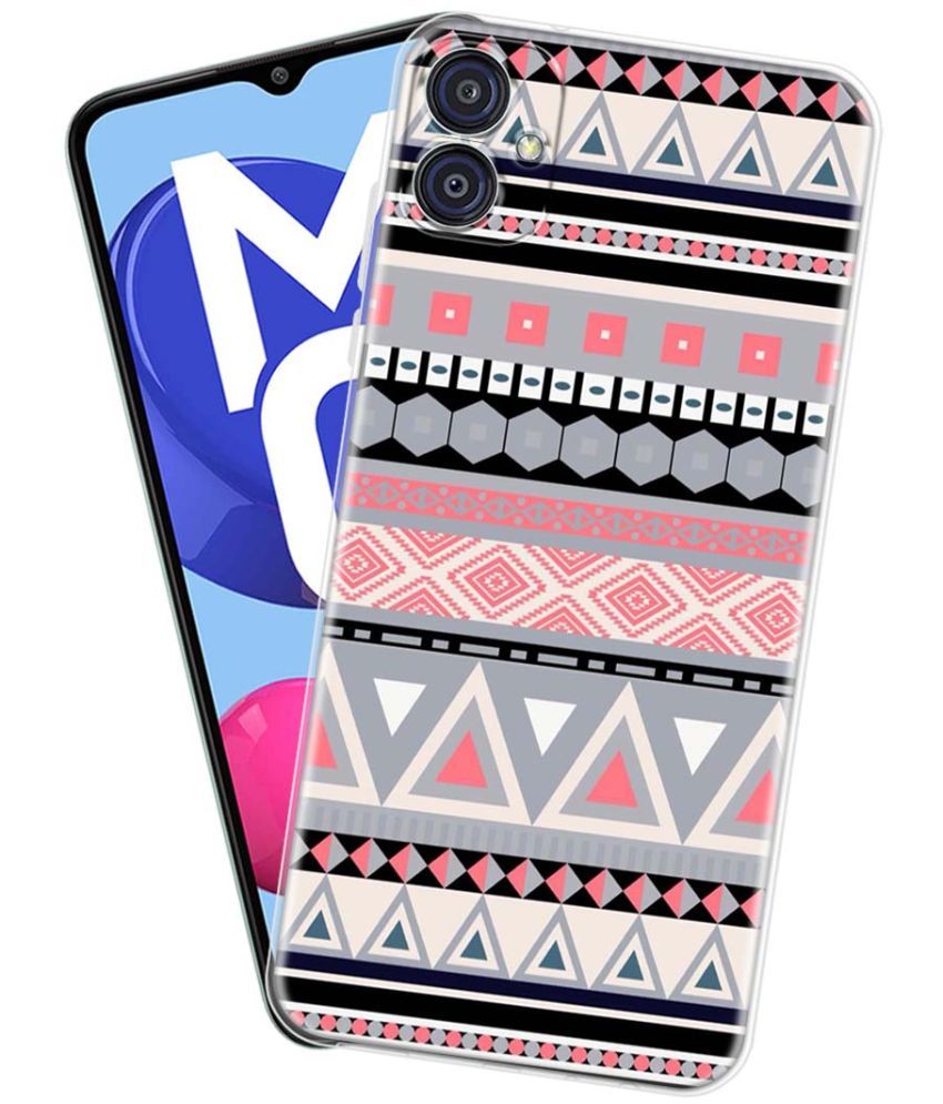     			Fashionury Multicolor Printed Back Cover Silicon Compatible For Samsung Galaxy M04 ( Pack of 1 )