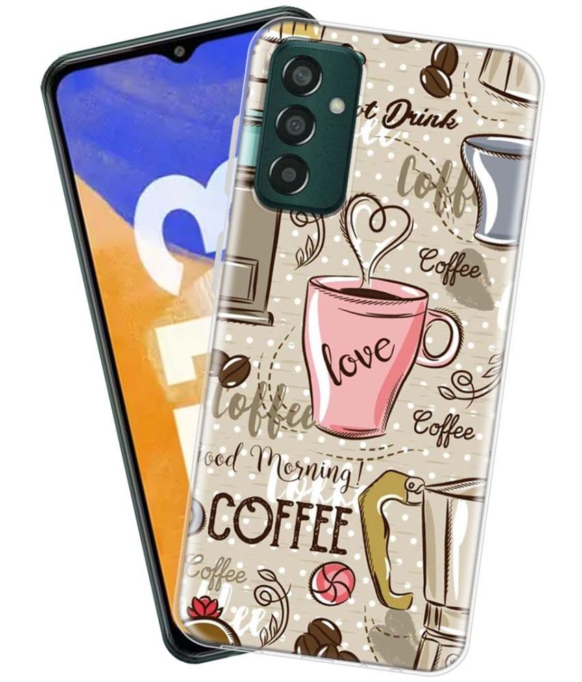     			Fashionury Multicolor Printed Back Cover Silicon Compatible For Samsung Galaxy F13 ( Pack of 1 )