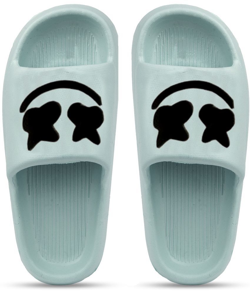     			Pampy Angel Green Women's Slide Flip flop