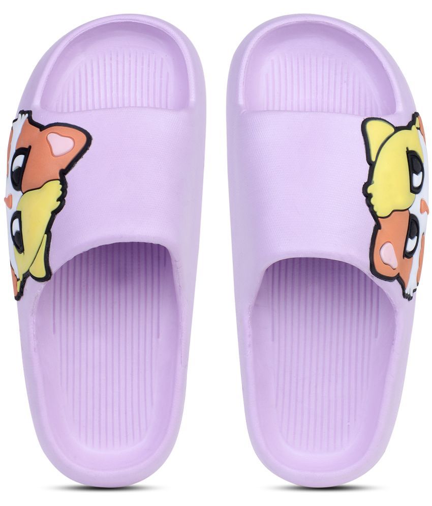     			Pampy Angel Purple Women's Slide Flip flop