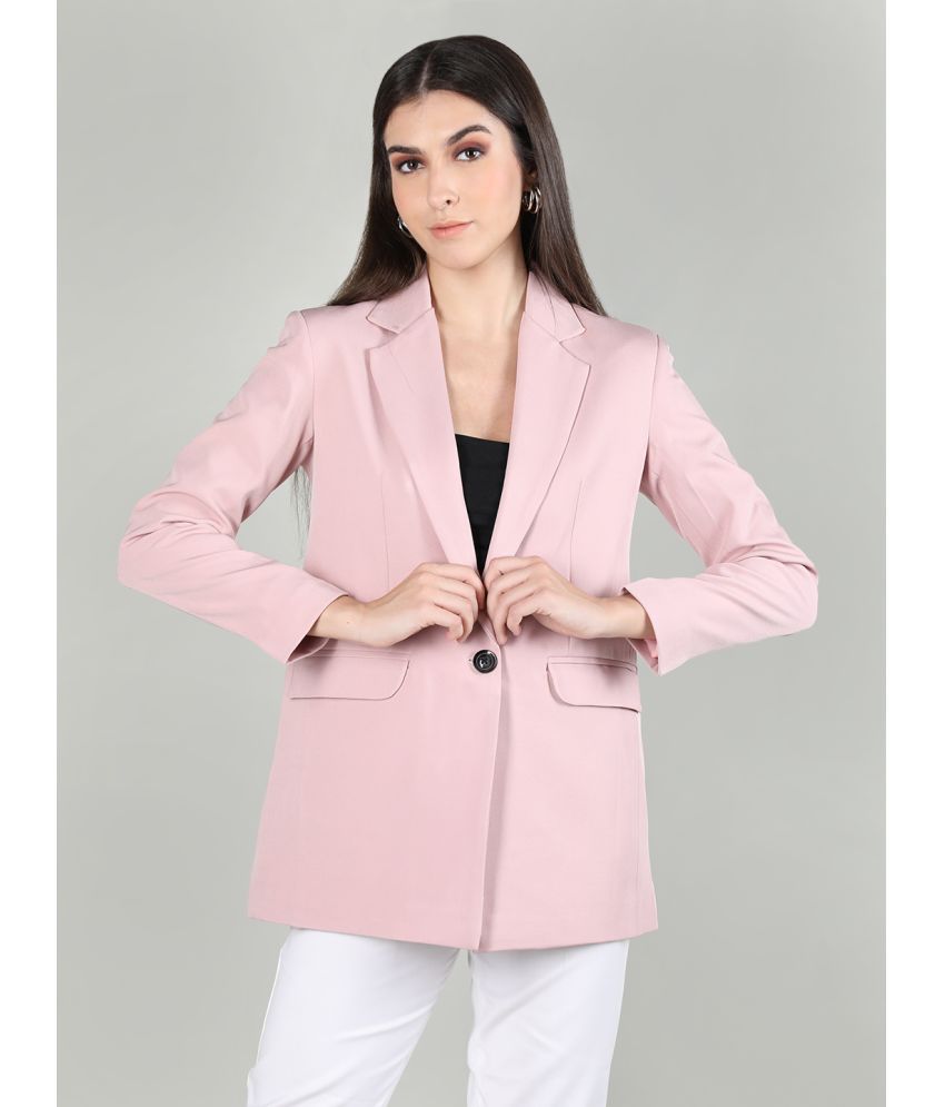     			Chkokko - Polyester Pink Blazers