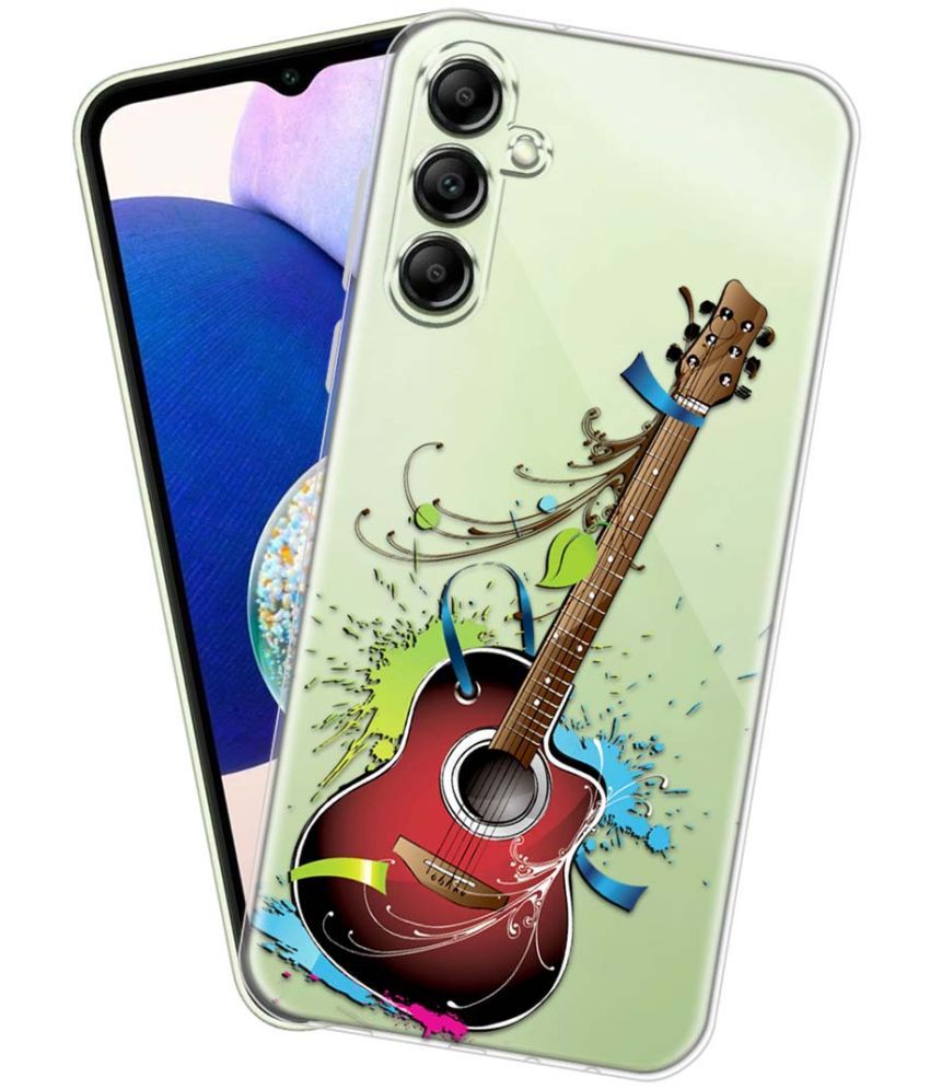     			Fashionury Multicolor Printed Back Cover Silicon Compatible For Samsung Galaxy A14 5G ( Pack of 1 )