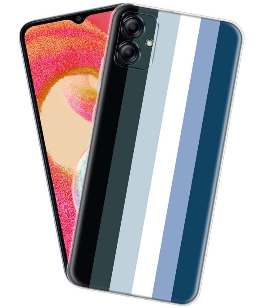     			Fashionury Multicolor Printed Back Cover Silicon Compatible For Samsung Galaxy A04e ( Pack of 1 )