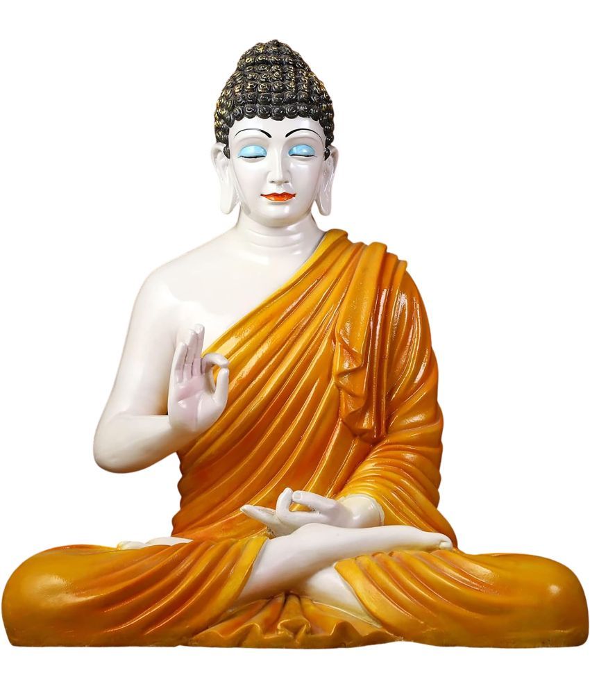     			GW Creations Samadhi Buddha Showpiece 38 cm - Pack of 1