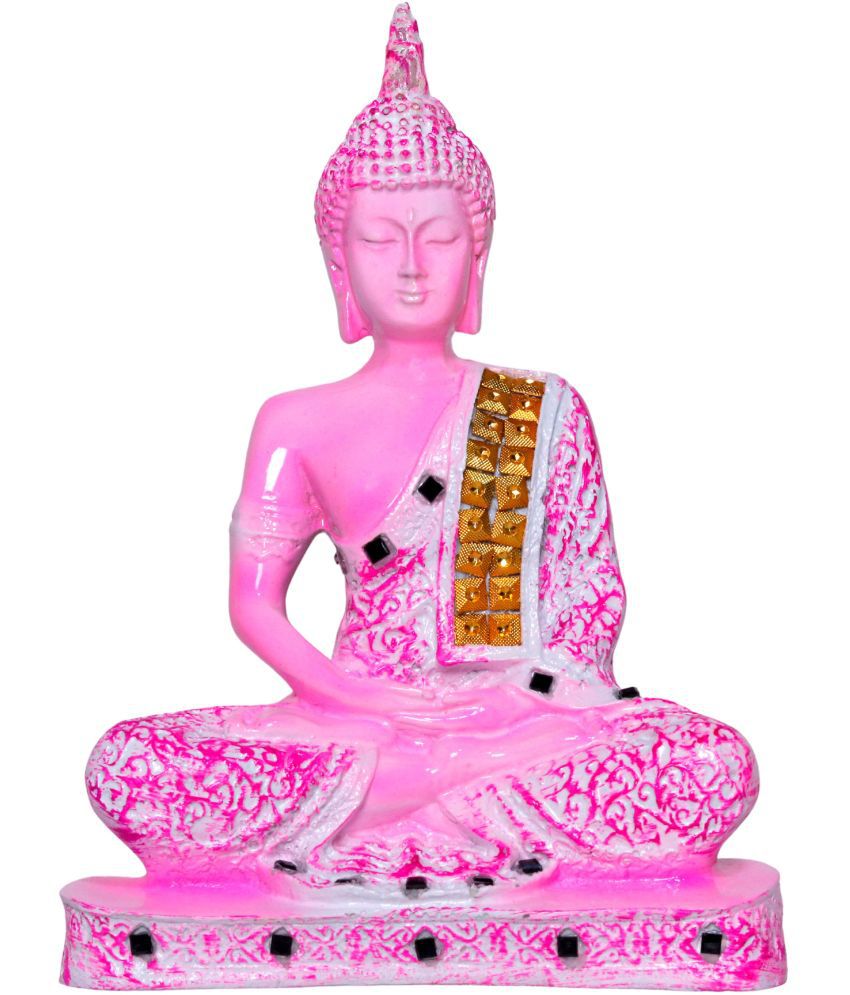     			GW Creations Samadhi Buddha Showpiece 23 cm - Pack of 1
