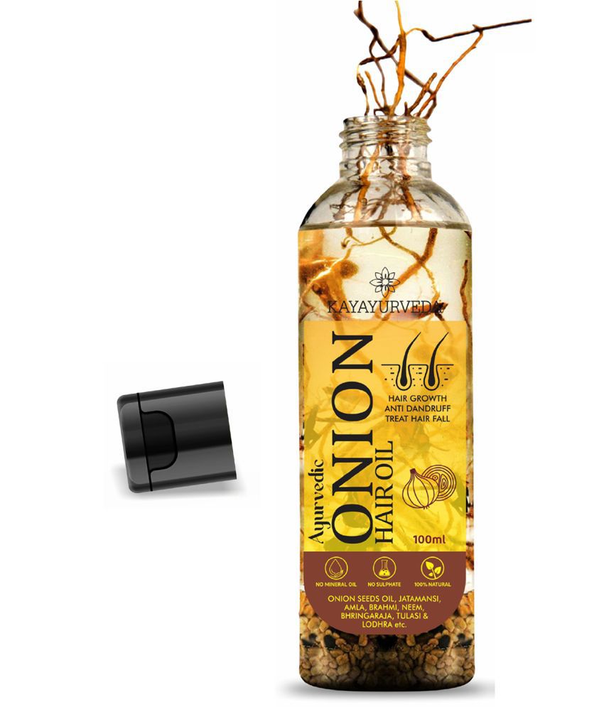     			KAYAYURVEDA Anti Hair Fall Onion Oil 100 ml ( Pack of 1 )