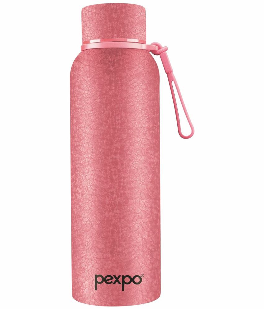     			Pexpo 24Hrs Hot/Cold Pink Thermosteel Flask ( 700 ml )