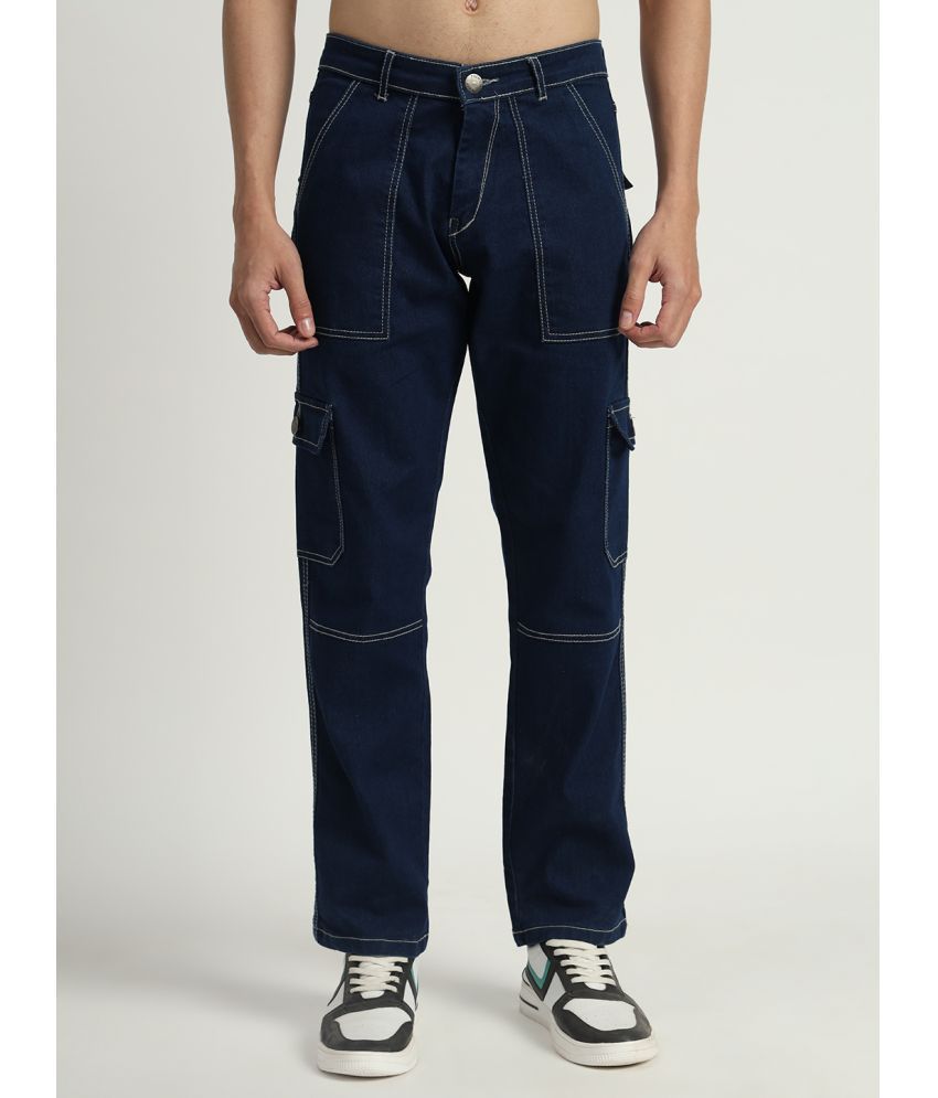     			RAGZO Regular Fit Basic Men's Jeans - Navy Blue ( Pack of 1 )