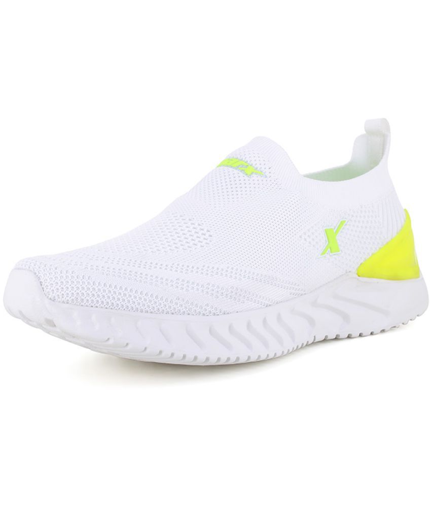     			Sparx White Men's Sports Running Shoes