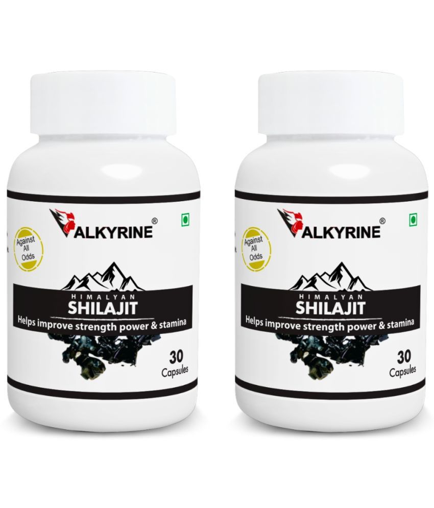     			VALKYRINE Shilajit Capsule 60 no.s Pack of 2