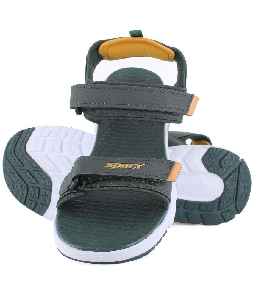     			Sparx - Green Men's Floater Sandals