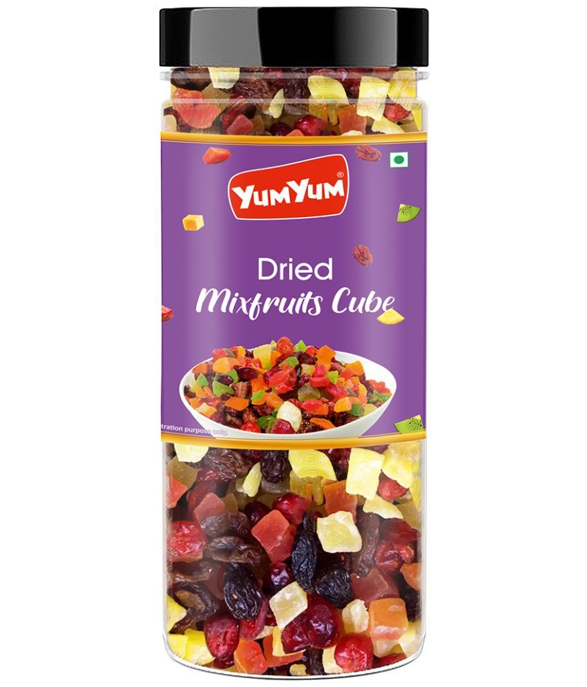     			YUM YUM Mixed Dried Fruits -Cranberries,Strawberries,Kiwi,Mango,Pineapple,Kiwi, (150 g)