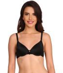 Jockey 2102 Under-Wired Padded Microfiber Elastane Lace Back Styling T-Shirt Bra - Black