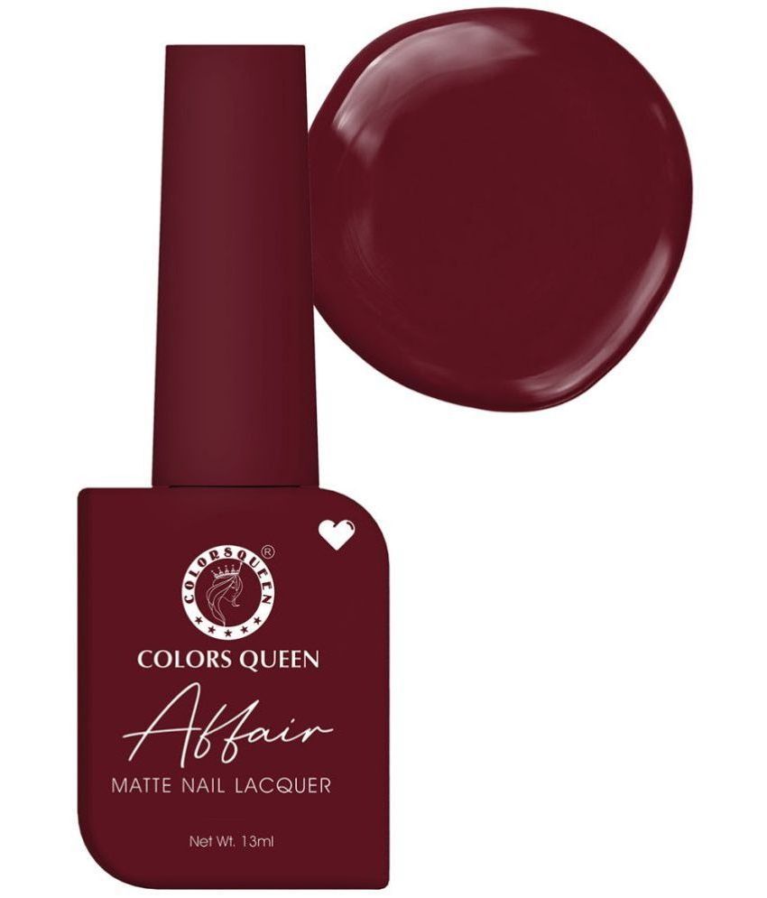     			Colors Queen Red Nail Polish ( Pack of 1 )