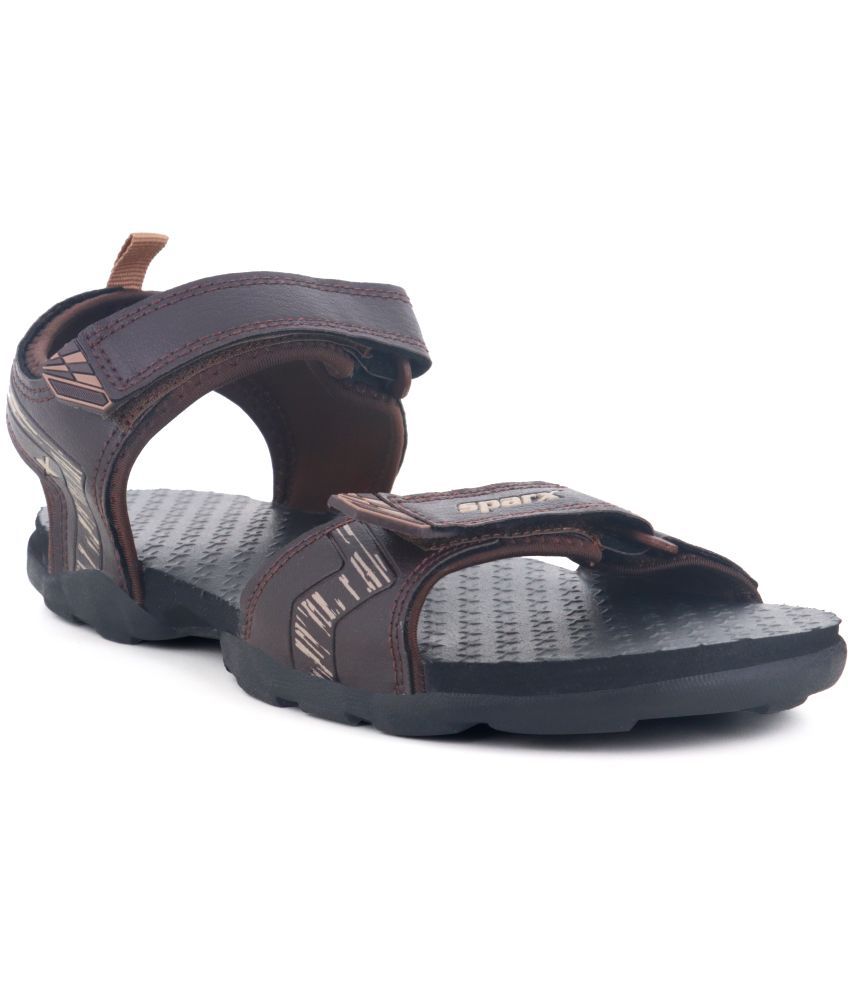     			Sparx - Brown Men's Floater Sandals