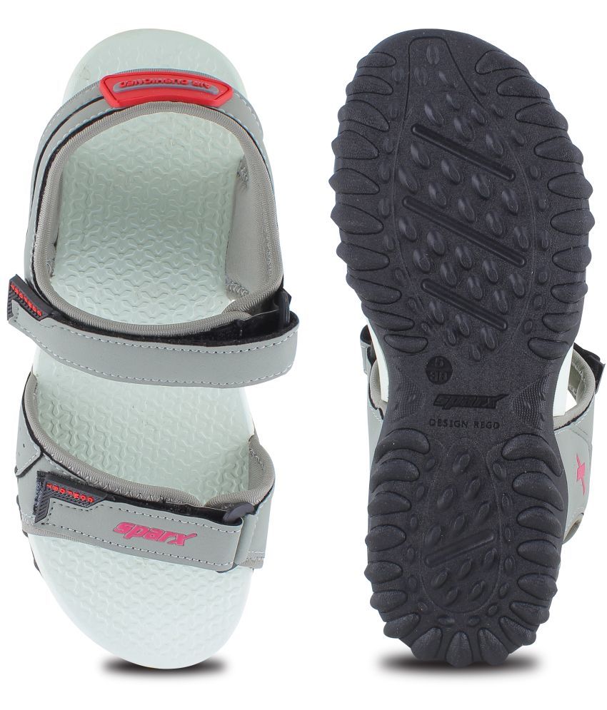     			Sparx Red Floater Sandals