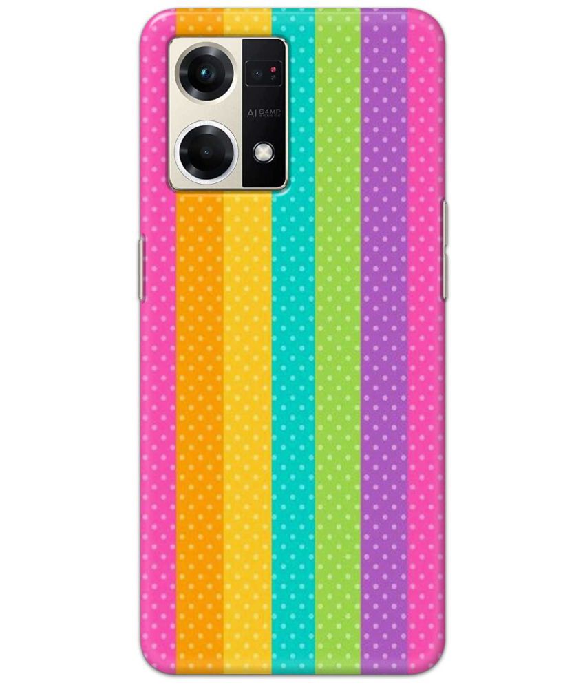     			Tweakymod Multicolor Printed Back Cover Polycarbonate Compatible For OPPO F21S PRO 4G ( Pack of 1 )