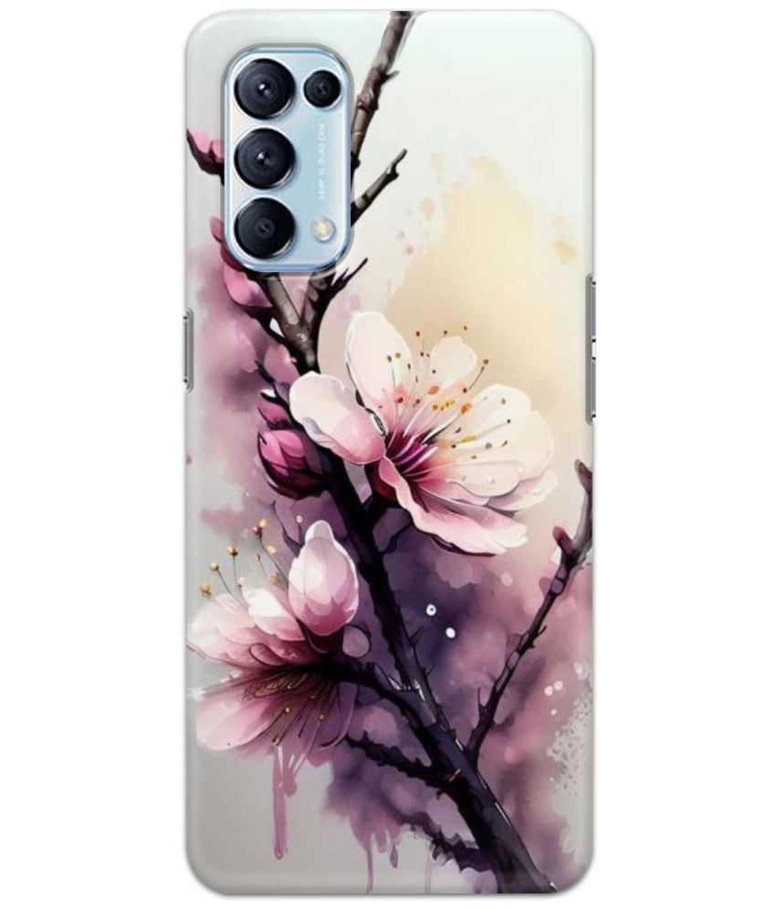     			Tweakymod Multicolor Printed Back Cover Polycarbonate Compatible For oppo reno 5 pro ( Pack of 1 )