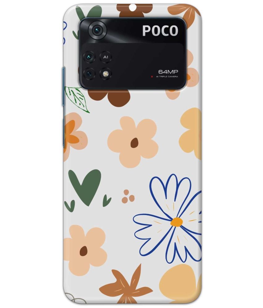     			Tweakymod Multicolor Printed Back Cover Polycarbonate Compatible For Poco M4 Pro ( Pack of 1 )