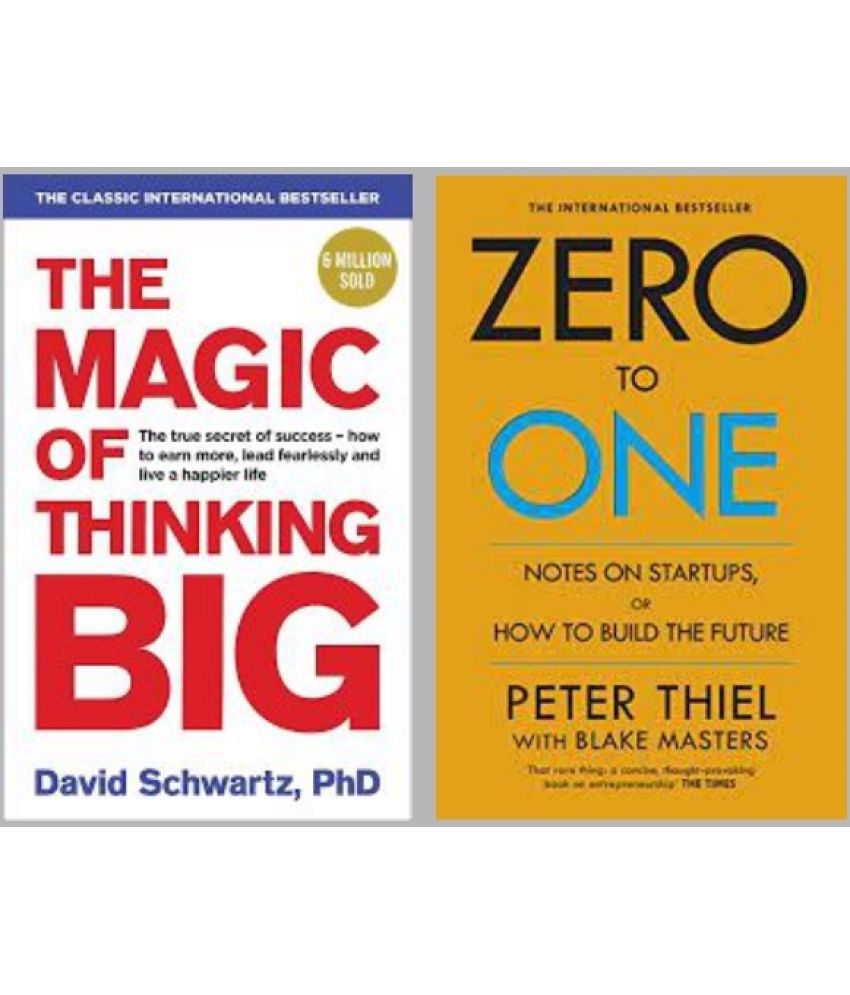     			The Magic Of Thinking Big + Zero To One
