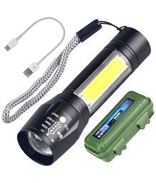 NOSPEX - 20W Rechargeable Flashlight Torch ( Pack of 1 )
