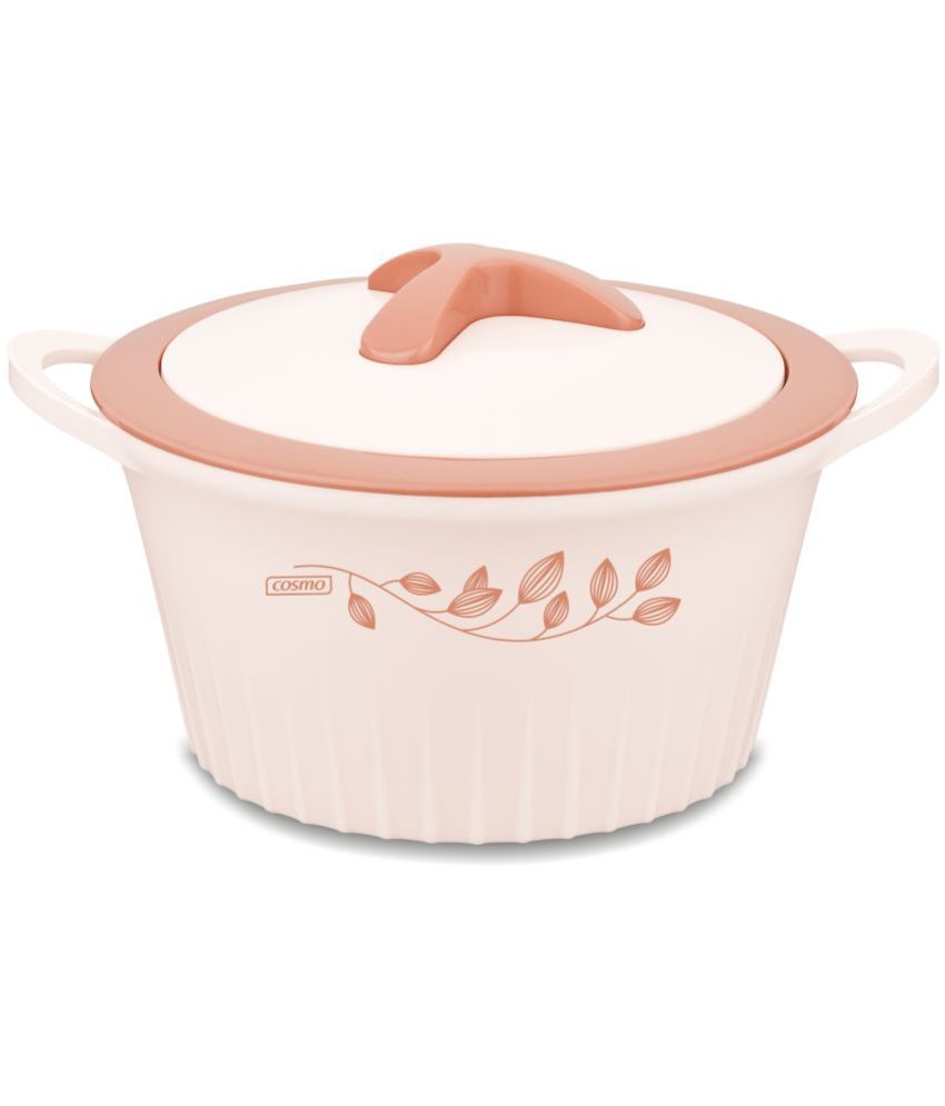     			Cosmo Pink Plastic Thermoware Casserole ( Set of 1 , 3200 mL )