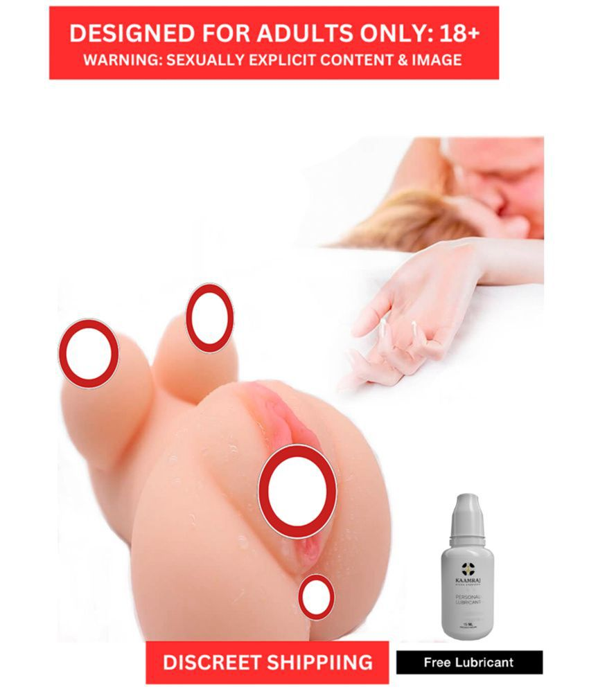     			Half Body Mini Doll Silicone Pocket Pussy Sex Doll With Breast And Anal For Masturbation Toy