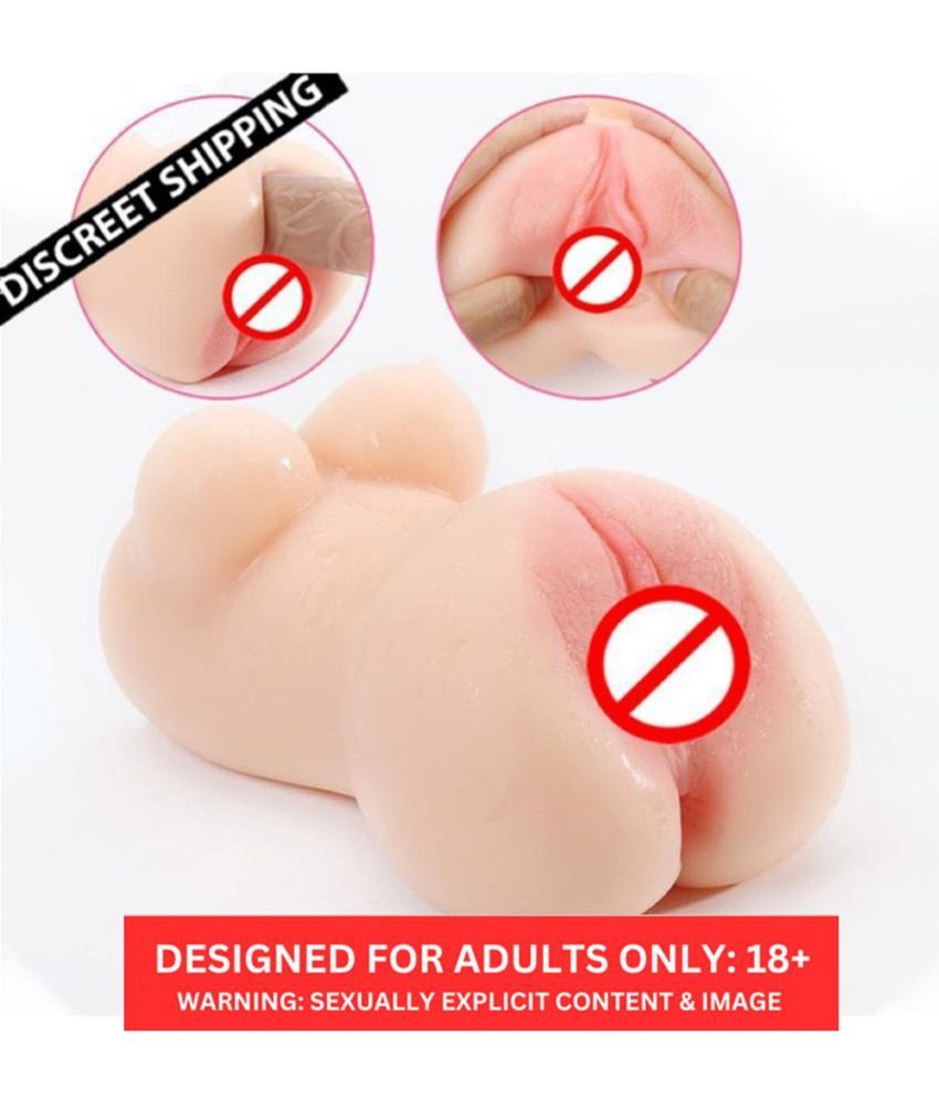     			Half Body Mini Doll Silicone Pocket Pussy Sex Doll With Breast And Anal For Masturbation Toy