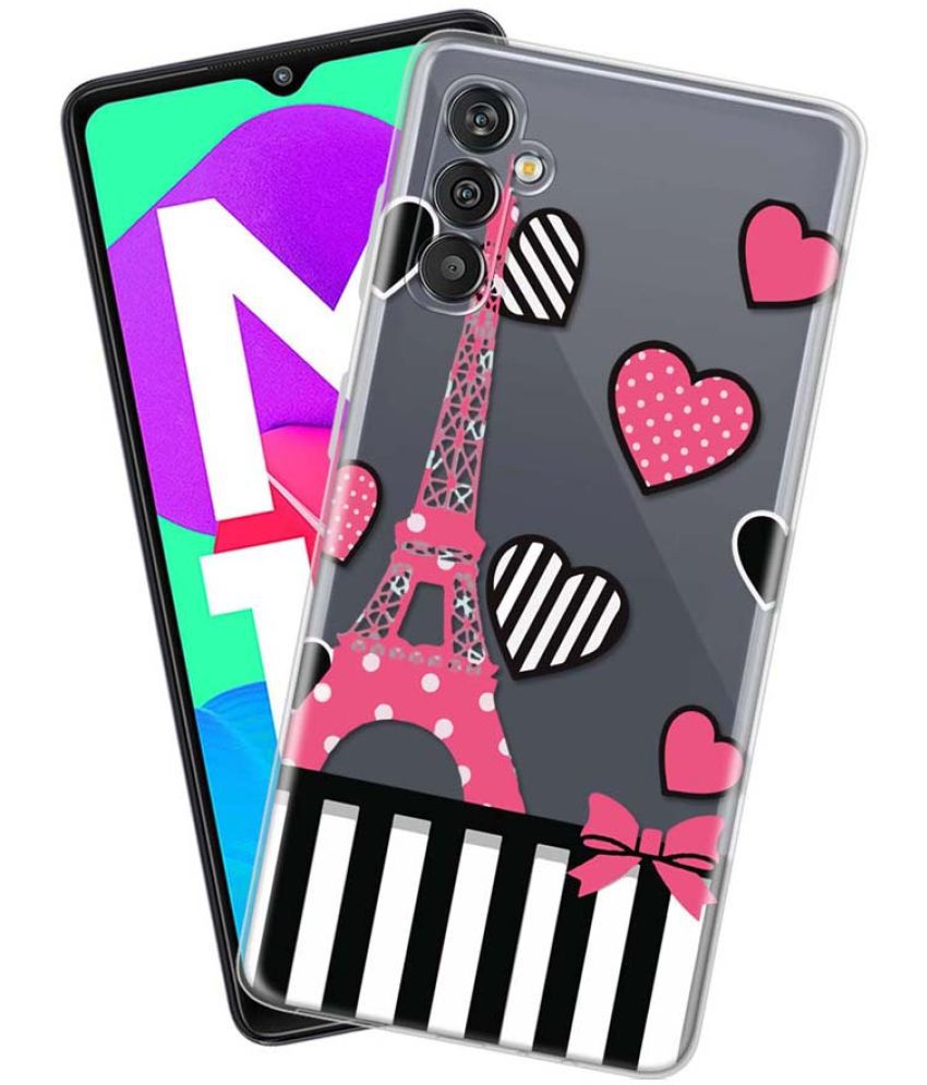     			NBOX - Multicolor Printed Back Cover Silicon Compatible For Samsung Galaxy M13 ( Pack of 1 )
