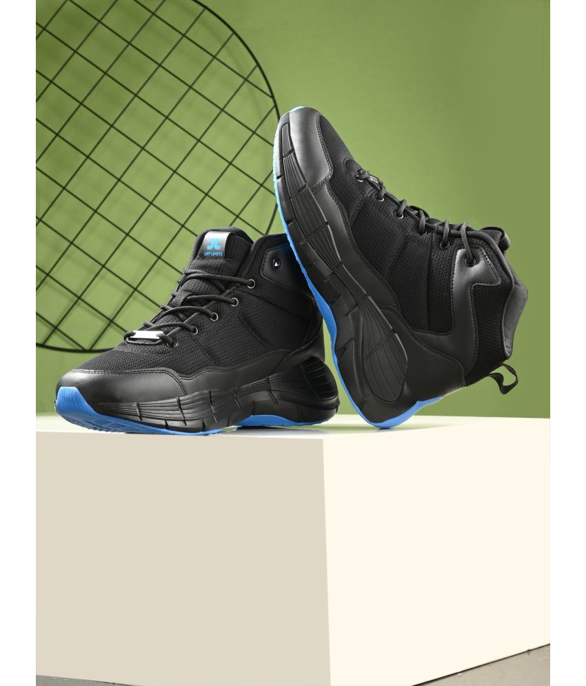     			OFF LIMITS S.W.A.T. Sports Black Basketball Shoes