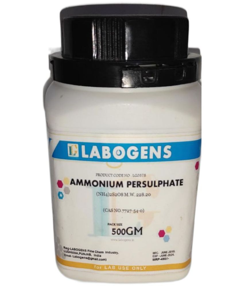     			LABOGENS AMMONIUM PERSULPHATE  500GM