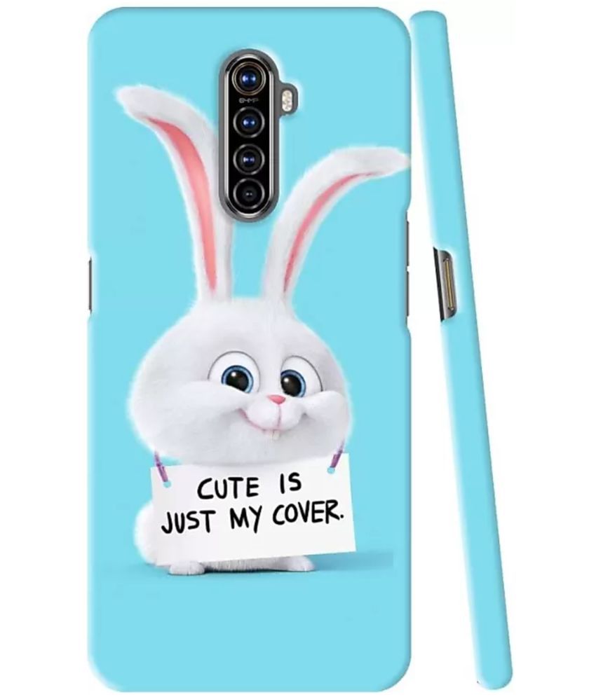     			T4U THINGS4U - Blue Printed Back Cover Polycarbonate Compatible For OPPO Reno Ace ( Pack of 1 )
