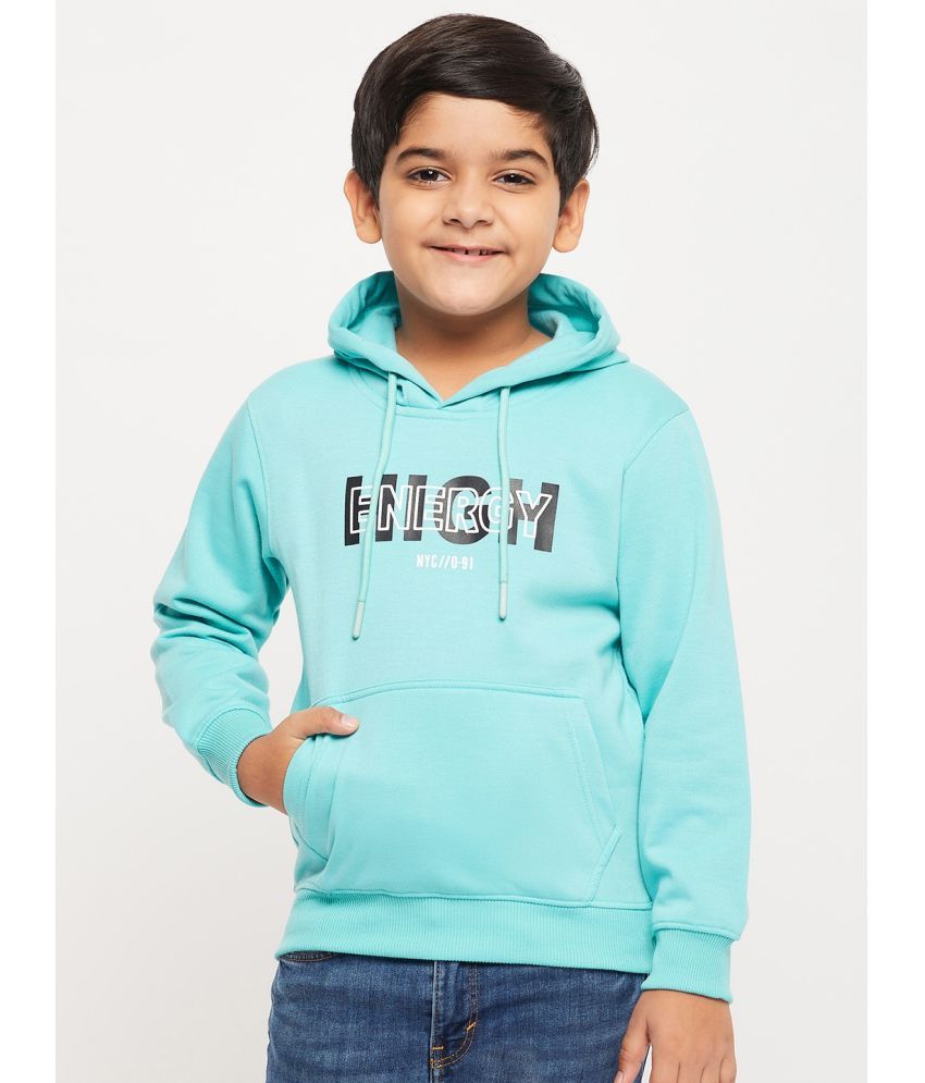     			UBX Pack of 1 Boys Cotton Blend Sweatshirt ( Aqua )