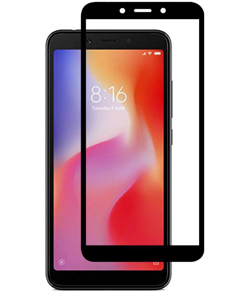     			forego - Tempered Glass Compatible For Redmi 6 ( Pack of 1 )