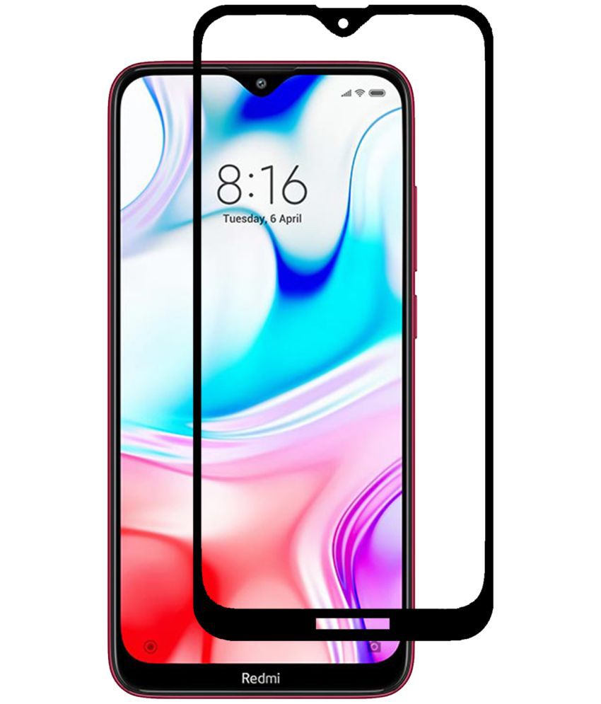     			forego - Tempered Glass Compatible For Xiaomi Redmi 8 ( Pack of 1 )