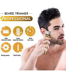 FeiHong beard hair trimmer Rotary Shaver ( golden )