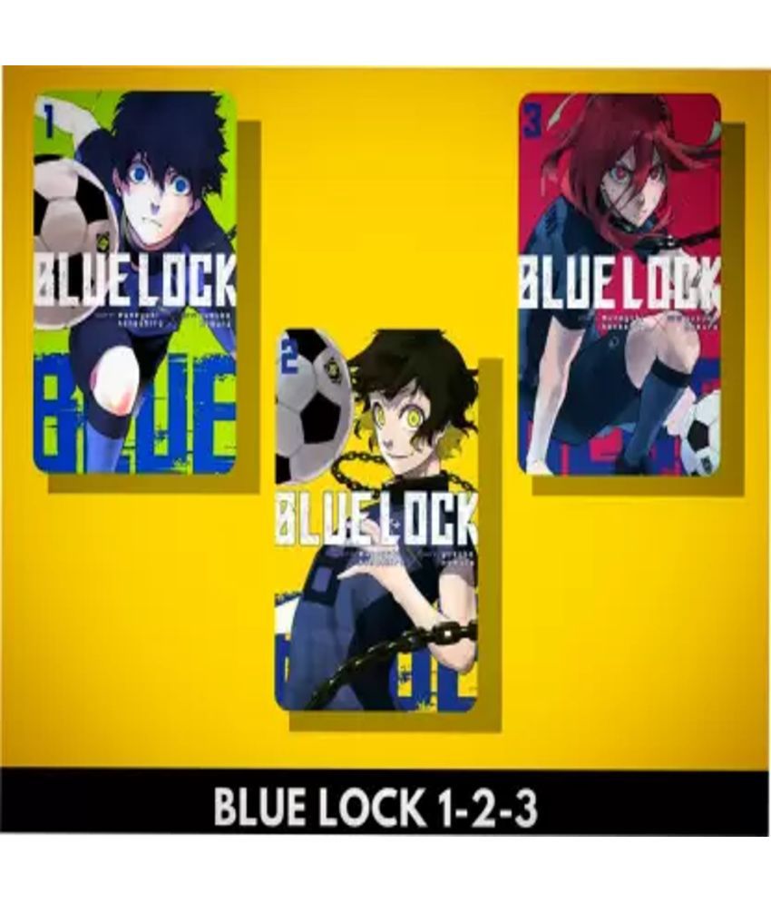     			Blue Lock : Vol- 1,2,3 (Manga Books) [BOOK COMBO]