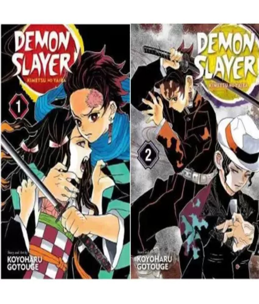     			Demon Slayer: Kimetsu No Yaiba, Vol. 1 & 2 Combo Set