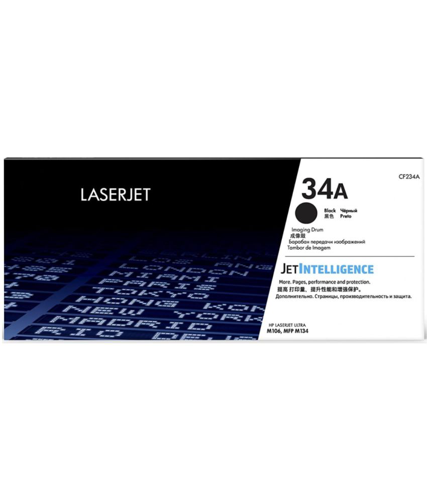     			ID CARTRIDGE 34A Black Single Cartridge for For Use LaserJet Ultra M106 Printer, LaserJet Ultra MFP M134