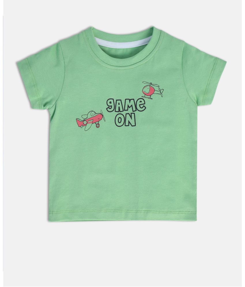     			MINI KLUB Green Baby Boy T-Shirt ( Pack of 1 )