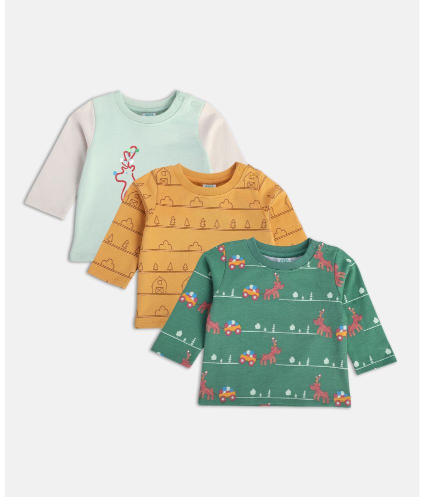     			MINI KLUB Multi Baby Boy T-Shirt ( Pack of 1 )