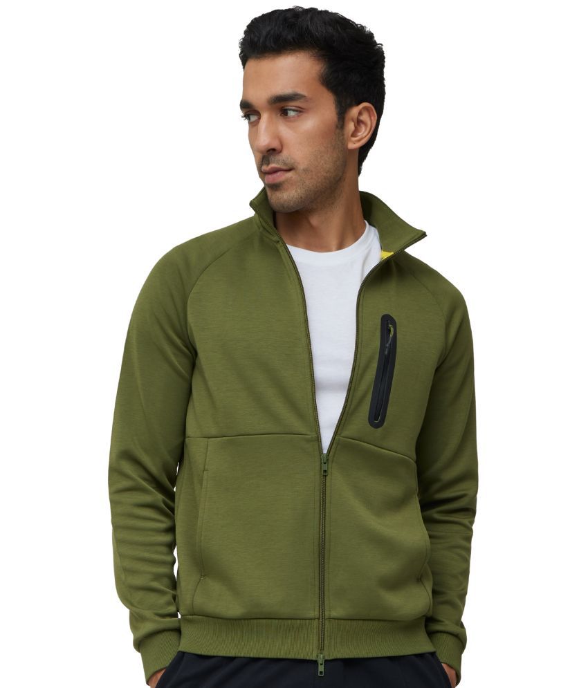     			XYXX Cotton Blend Men's Casual Jacket - Green ( Pack of 1 )