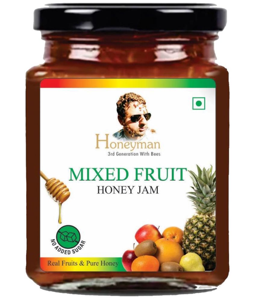     			honeyman Mix Fruit Jam 500 gm