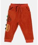 MINI KLUB Pack of 1 Baby Boys Cotton Blend Trackpant ( Brown )