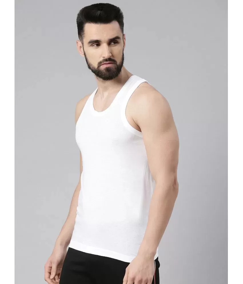 Dollar Bigboss - White Cotton Men's Vest ( Pack of 3 ) - Buy Dollar Bigboss  - White Cotton Men's Vest ( Pack of 3 ) Online at Best Prices in India on  Snapdeal