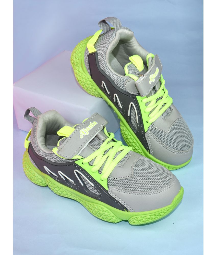     			Ajanta - Gray Boy's Sports Shoes ( 1 Pair )