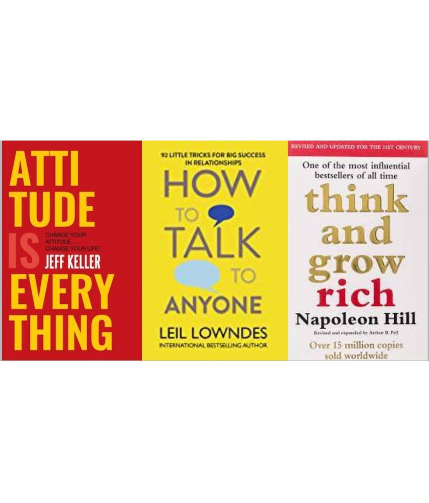     			Attitude Is Everything + How To Talk To Anyone + Think And Grow Rich