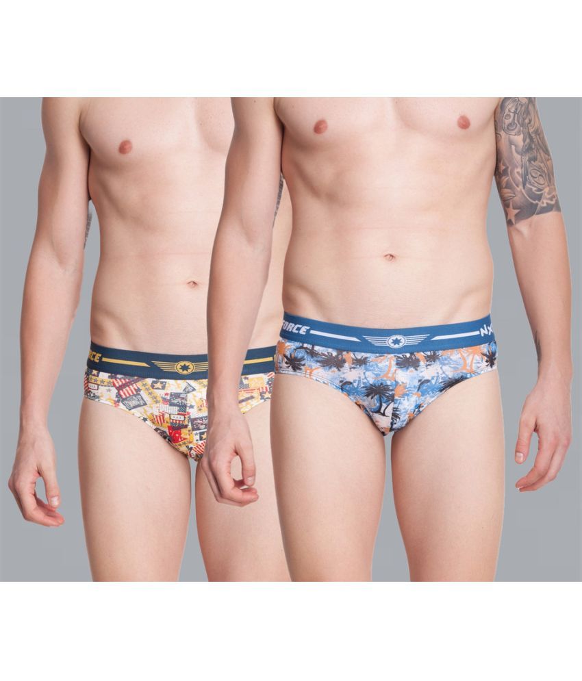     			Force NXT Pack of 2 Cotton Men's Briefs ( Multicolor )