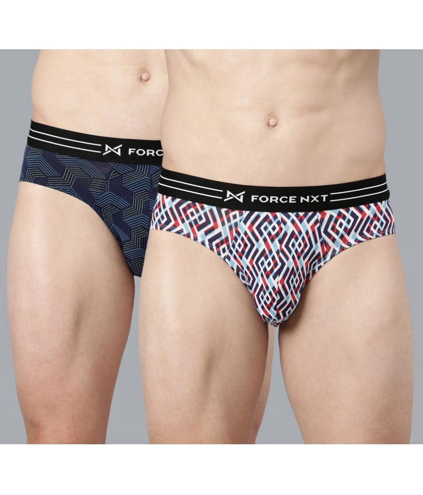     			Force NXT Pack of 2 Modal Men's Briefs ( Multicolor )