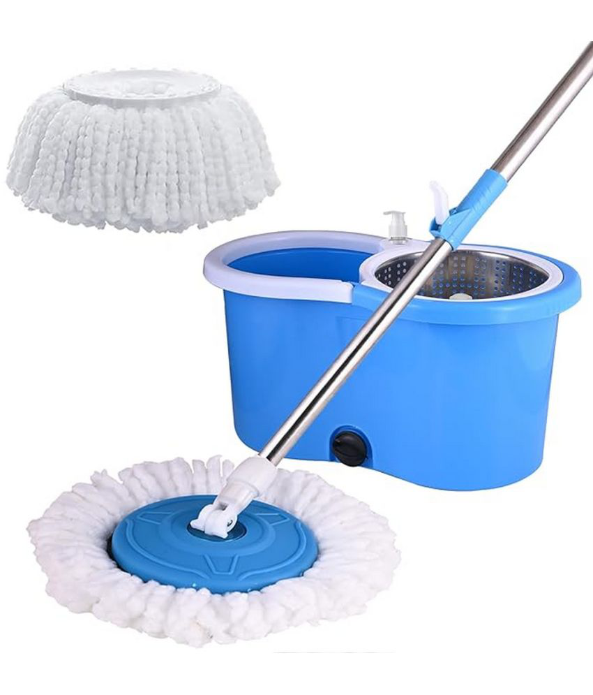     			Green Tales - Double Bucket Mop ( Extendable Mop Handle with 360 Degree Movement )
